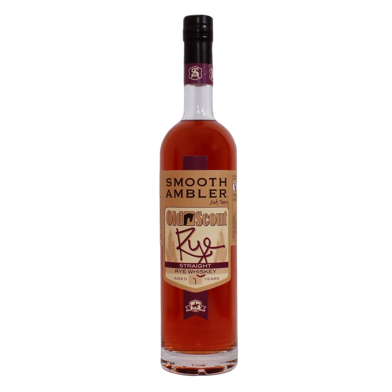 WHISKY OLD SCOUT 7 ANS 49.5% 70CL